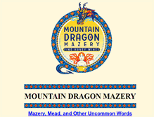 Tablet Screenshot of mountaindragonmazery.com